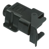 09120080901 - Heavy Duty Connector, PG16, Base, Panel Mount, PC (Polycarbonate) Body, 1 Lever - HARTING