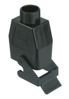 19120080729 - Heavy Duty Connector, M25, Hood, Top Entry, PC (Polycarbonate) Body, 1 Lever - HARTING