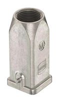 19620031443 - Heavy Duty Connector, M20, Hood, Top Entry, Zinc Body, 1 Lever, 3A - HARTING
