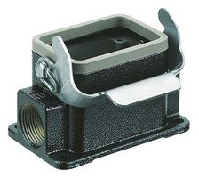 19370061290 - Heavy Duty Connector, M20, Base, Panel Mount, Aluminium Body, 1 Lever, 6B - HARTING