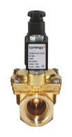 SOL1B1 - Solenoid Valve, Industrial, 2 Port, 3/8", Normally Closed, 24 Vdc, SOL Series, Brass - SENSATA / CYNERGY3