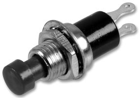 MCPS29C-2 - Pushbutton Switch, 7 mm, SPST, On-Off, Round, Black - MULTICOMP PRO