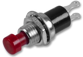MCPS29C-3 - Pushbutton Switch, 7 mm, SPST, On-Off, Round, Red - MULTICOMP PRO