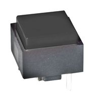 KS11R22CBD - Pushbutton Switch, KS Series, SPST-NO, Off-(On), Square, Black - C&K COMPONENTS