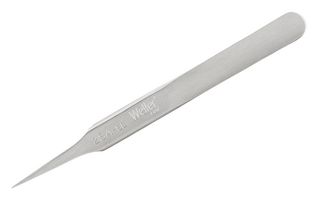 2SASL - Tweezer, Precision, Straight, Pointed, Stainless Steel, 115 mm - WELLER EREM