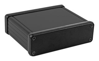 1455L801BK - Metal Enclosure, Small, Aluminium, 31 mm, 108 mm, 80 mm - HAMMOND