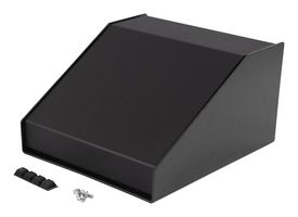1456FG4BKBK - Metal Enclosure, Instrument, Aluminium, 106.83 mm, 169.72 mm, 190.09 mm, IP31 - HAMMOND