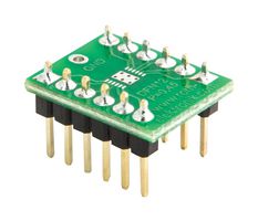 RE969-08PIN - IC Adapter, PCB, 12-DFN, 10.16 mm Row Pitch, 2.54 mm Spacing - ROTH ELEKTRONIK