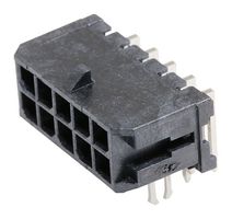 43045-1023 - Pin Header, Wire-to-Board, 3 mm, 2 Rows, 10 Contacts, Through Hole Right Angle - MOLEX