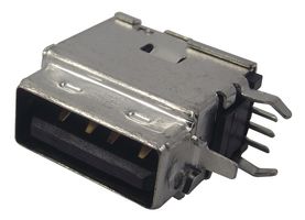 89485-8003 - USB Connector, USB Type A, USB 2.0, Receptacle, 4 Ways, Through Hole Mount, Right Angle - MOLEX