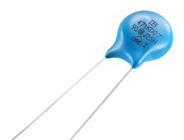 121KD07-TR - TVS Varistor, 75 V, 100 V, 7D Series, 200 V, Disc 7mm, Metal Oxide Varistor (MOV) - YAGEO