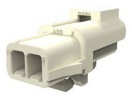 150201-0012 - Connector Housing, Ditto 150201, Hermaphroditic, 2 Ways, 3 mm - MOLEX