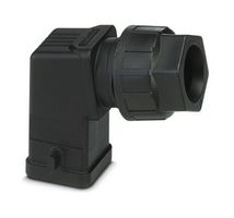 HC-STA-D07-HHFS-1SGM25-PL-BK - Heavy Duty Connector, Hood, Side Entry, Nylon (Polyamide) Body, 1 Lever, D7 - PHOENIX CONTACT