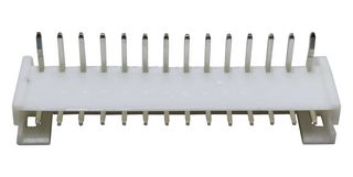 MP001779 - Pin Header, R/A, Wire-to-Board, 2 mm, 1 Rows, 14 Contacts, Through Hole Right Angle, MP W2B 2MM - MULTICOMP PRO