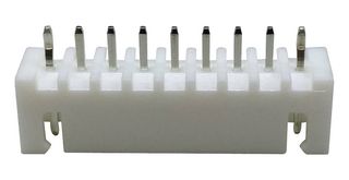 MP001802 - Pin Header, Wire-to-Board, 2.5 mm, 1 Rows, 9 Contacts, Through Hole, MP W2B 2.5MM - MULTICOMP PRO