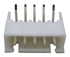 MP001812 - Pin Header, R/A, Wire-to-Board, 2.5 mm, 1 Rows, 5 Contacts, Through Hole Right Angle, MP W2B 2.5MM - MULTICOMP PRO