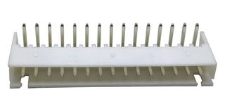 MP001822 - Pin Header, R/A, Wire-to-Board, 2.5 mm, 1 Rows, 15 Contacts, Through Hole Right Angle, MP W2B 2.5MM - MULTICOMP PRO