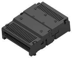 2318579-2 - I/O Connector, 76 Contacts, Receptacle, QSFP, Surface Mount, PCB Mount - TE CONNECTIVITY