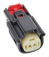 160105-2001 - Automotive Connector Housing, MX150 160105, Receptacle, 2 Ways - MOLEX