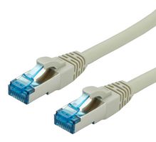 MP001962 - Ethernet Cable, S/FTP, Cat6a, RJ45 Plug to RJ45 Plug, SFTP (Screened Foiled Twisted Pair), Grey - MULTICOMP PRO