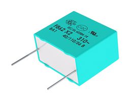F862DP684K310ZV054 - Safety Capacitor, Metallized PP, Radial Box - 2 Pin, 0.68 µF, ± 10%, X2, Through Hole - KEMET