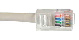 1962-1.5 - Ethernet Cable, Cat5e, RJ45 Plug to RJ45 Plug, STP (Shielded Twisted Pair), Beige, 1.5 m, 4.9 ft - VIDEK