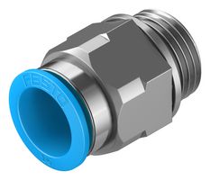 QS-G1/2-16 - Pneumatic Fitting, Push-In Fitting, G1/2, 14 bar, 16 mm, Brass, QS - FESTO