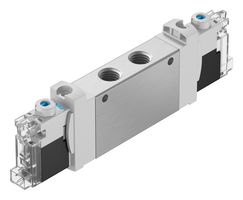 VUVG-LK14-B52-T-G18-1H2& - AIR SOLENOID VALVE, G1/8, 7BAR, 24VDC - FESTO