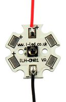 ILH-IW01-94SL-SC211-WIR200. - IR Emitter Module, 1 Chip, 940 nm, ± 75° (150°), 1340 mW/Sr, 200 mm Red & Black, Star PCB - INTELLIGENT LED SOLUTIONS