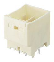 212210-0040 - Pin Header, Natural, Power, Wire-to-Board, 3.3 mm, 2 Rows, 4 Contacts, Through Hole Straight - MOLEX