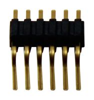 TMS-106-02-G-S-RA - Pin Header, Right Angle, Board-to-Board, 1.27 mm, 1 Rows, 6 Contacts, Through Hole Right Angle, TMS - SAMTEC