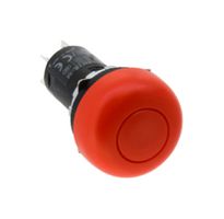 MW1B-M32R - Pushbutton Switch, MW, 22 mm, DPDT, Momentary, Mushroom, Red - IDEC