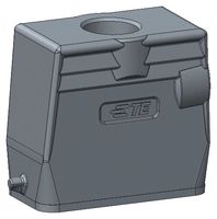 T1329100116-100 - Heavy Duty Connector, Hood, Top Entry, Aluminium Alloy Body, 1 Lever - TE CONNECTIVITY