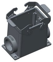 T1449320225-000 - Heavy Duty Connector, Base, Bulkhead Mount, Side Entry, Aluminium Alloy Body, 2 Lever - TE CONNECTIVITY