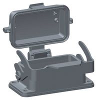 T1510103000-000 - Heavy Duty Connector, Base, Bulkhead Mount, Aluminium Alloy Body, 1 Lever, H10B - TE CONNECTIVITY