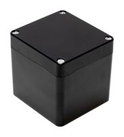 1590ZGRP084BK - Plastic Enclosure, Wall Mount, Polyester (PET), Glass Fibre Reinforced, 81 mm, 75 mm, 75 mm, IP66 - HAMMOND