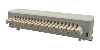 10162583-411141LF - Mezzanine Connector, Header, 1 mm, 2 Rows, 41 Contacts, Surface Mount Right Angle, Copper Alloy - AMPHENOL COMMUNICATIONS SOLUTIONS