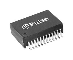 HX5062NL - Ethernet & LAN Transformer, 10/100/1000 Base-T PoE, 1 Port, 1:1, 350 µH, 1.5 kV, Surface Mount - PULSE ELECTRONICS