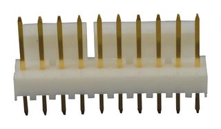 22-11-2102 - Pin Header, Signal, Wire-to-Board, 2.54 mm, 1 Rows, 10 Contacts, Through Hole Straight - MOLEX