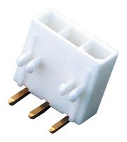39-30-3037 - Pin Header, Power, Wire-to-Board, 4.2 mm, 1 Rows, 3 Contacts, Through Hole Right Angle - MOLEX