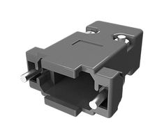 8630CH25UNCLF - D Sub Backshell, DB, 180°, ABS (Acrylonitrile Butadiene Styrene) Body - AMPHENOL COMMUNICATIONS SOLUTIONS