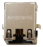 RJE71-188-1401 - Modular Connector, RJ45 Jack, 1 x 1 (Port), 8P8C, Cat6, Through Hole Mount - AMPHENOL COMMUNICATIONS SOLUTIONS