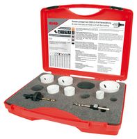 126302 - Hole Saw Set, Bi-Metal, 8 Pieces - RUKO