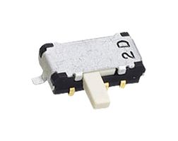 CMS-2212TA - Slide Switch, DPDT, Surface Mount, CMS Series, 100 mA - NIDEC COPAL ELECTRONICS