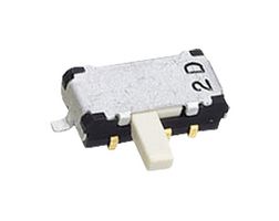 CMS-2214TA - Slide Switch, DPDT, Surface Mount, CMS Series, 100 mA - NIDEC COPAL ELECTRONICS