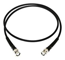BU-P2249-C-24 - RF / Coaxial Cable Assembly, w/ Strain Relief, BNC Plug to BNC Plug, RG58C/U, 50 ohm, 24 " - MUELLER ELECTRIC