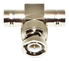 BU-P3285 - RF / Coaxial Adapter, BNC, Plug, BNC, Jack, Jack, Tee Adapter, 50 ohm - MUELLER ELECTRIC