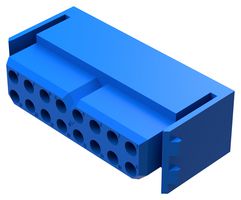 PLB16M0000/AA - Heavy Duty Connector Base, PLB Series, Cable Mount - POSITRONIC