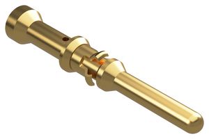 MC124N/AA - Heavy Duty Connector Contact, GMCT Series, Pin, 24 AWG, Crimp, 13 A, Copper Alloy - POSITRONIC