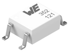 141355145000 - Optocoupler, 1 Channel, SOP, 4 Pins, 60 mA, 3.75 kV, 600 % - WURTH ELEKTRONIK